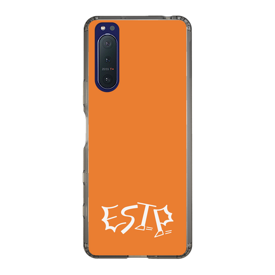Slim Protection Case［ オリジナル - ESTP 起業家 - アルファベット - Orange ］