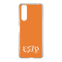 Slim Protection Case［ オリジナル - ESTP 起業家 - アルファベット - Orange ］