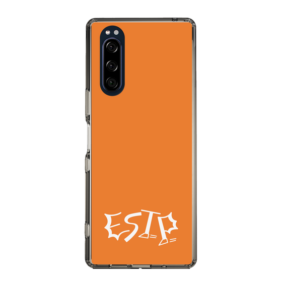 Slim Protection Case［ オリジナル - ESTP 起業家 - アルファベット - Orange ］