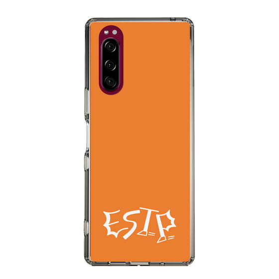 Slim Protection Case［ オリジナル - ESTP 起業家 - アルファベット - Orange ］