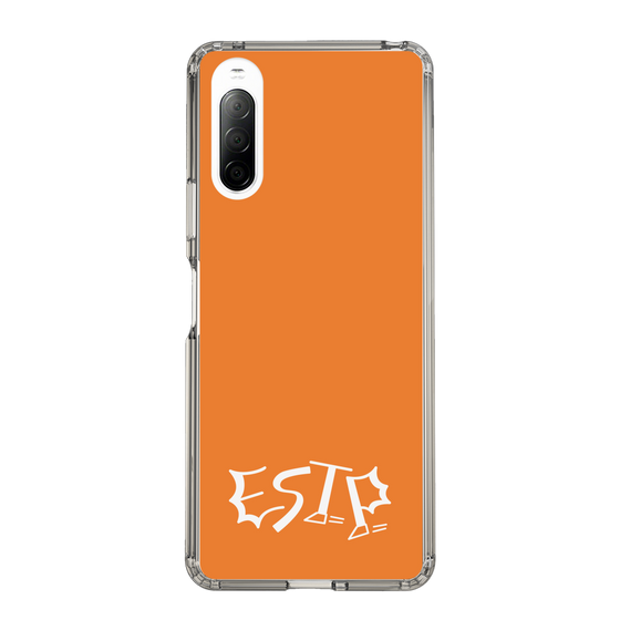 Slim Protection Case［ オリジナル - ESTP 起業家 - アルファベット - Orange ］