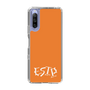 Slim Protection Case［ オリジナル - ESTP 起業家 - アルファベット - Orange ］