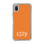 Slim Protection Case［ オリジナル - ESTP 起業家 - アルファベット - Orange ］