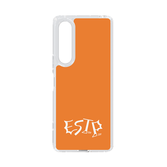 Slim Protection Case［ オリジナル - ESTP 起業家 - アルファベット - Orange ］