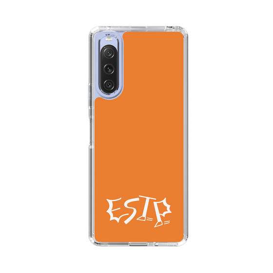 Slim Protection Case［ オリジナル - ESTP 起業家 - アルファベット - Orange ］