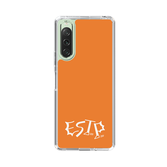 Slim Protection Case［ オリジナル - ESTP 起業家 - アルファベット - Orange ］
