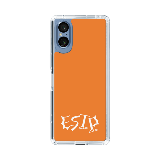 Slim Protection Case［ オリジナル - ESTP 起業家 - アルファベット - Orange ］