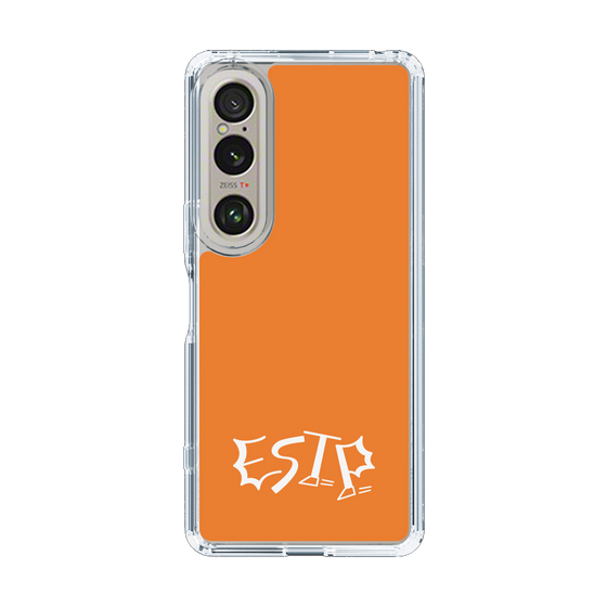 Slim Protection Case［ オリジナル - ESTP 起業家 - アルファベット - Orange ］