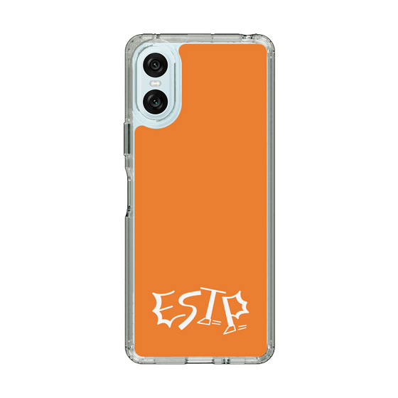 Slim Protection Case［ オリジナル - ESTP 起業家 - アルファベット - Orange ］