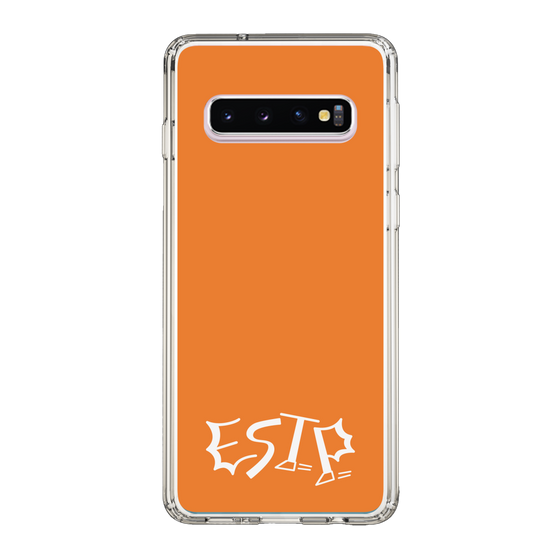 Slim Protection Case［ オリジナル - ESTP 起業家 - アルファベット - Orange ］