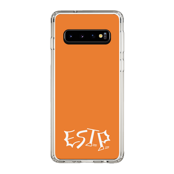 Slim Protection Case［ オリジナル - ESTP 起業家 - アルファベット - Orange ］
