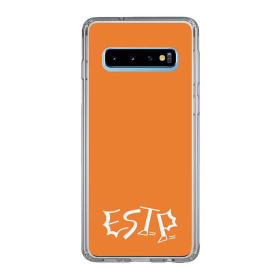 Slim Protection Case［ オリジナル - ESTP 起業家 - アルファベット - Orange ］