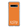 Slim Protection Case［ オリジナル - ESTP 起業家 - アルファベット - Orange ］