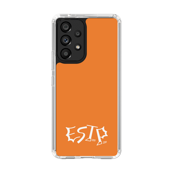 Slim Protection Case［ オリジナル - ESTP 起業家 - アルファベット - Orange ］