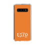 Slim Protection Case［ オリジナル - ESTP 起業家 - アルファベット - Orange ］