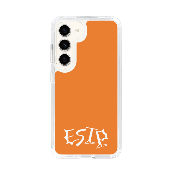 Slim Protection Case［ オリジナル - ESTP 起業家 - アルファベット - Orange ］