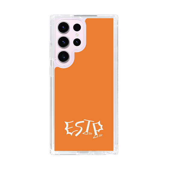 Slim Protection Case［ オリジナル - ESTP 起業家 - アルファベット - Orange ］