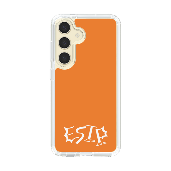 Slim Protection Case［ オリジナル - ESTP 起業家 - アルファベット - Orange ］