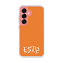 Slim Protection Case［ Original - ESTP Entrepreneur - Alphabet - Orange ］