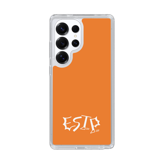 Slim Protection Case［ Original - ESTP Entrepreneur - Alphabet - Orange ］