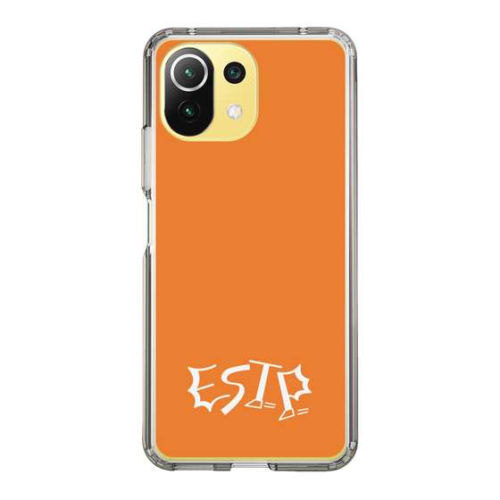 Slim Protection Case［ オリジナル - ESTP 起業家 - アルファベット - Orange ］
