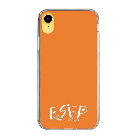 Slim Protection Case［ オリジナル - ESFP エンターテイナー - アルファベット - Orange ］