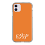 Slim Protection Case［ オリジナル - ESFP エンターテイナー - アルファベット - Orange ］