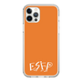 Slim Protection Case［ オリジナル - ESFP エンターテイナー - アルファベット - Orange ］