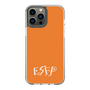 Slim Protection Case［ オリジナル - ESFP エンターテイナー - アルファベット - Orange ］