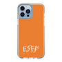 Slim Protection Case［ オリジナル - ESFP エンターテイナー - アルファベット - Orange ］