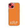 Slim Protection Case［ オリジナル - ESFP エンターテイナー - アルファベット - Orange ］