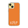 Slim Protection Case［ オリジナル - ESFP エンターテイナー - アルファベット - Orange ］