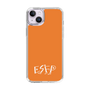 Slim Protection Case［ オリジナル - ESFP エンターテイナー - アルファベット - Orange ］