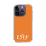Slim Protection Case［ オリジナル - ESFP エンターテイナー - アルファベット - Orange ］