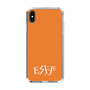 Slim Protection Case［ オリジナル - ESFP エンターテイナー - アルファベット - Orange ］