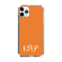 Slim Protection Case［ オリジナル - ESFP エンターテイナー - アルファベット - Orange ］