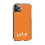 Slim Protection Case［ オリジナル - ESFP エンターテイナー - アルファベット - Orange ］