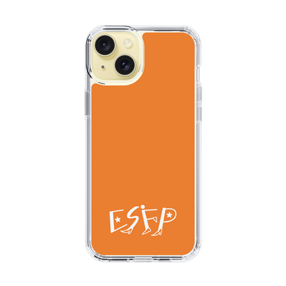 Slim Protection Case［ オリジナル - ESFP エンターテイナー - アルファベット - Orange ］