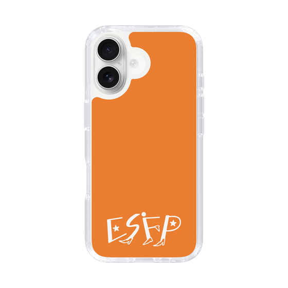 Slim Protection Case［ オリジナル - ESFP エンターテイナー - アルファベット - Orange ］