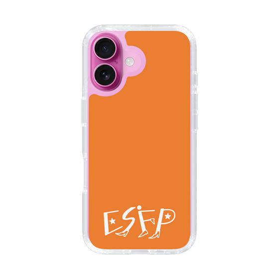 Slim Protection Case［ オリジナル - ESFP エンターテイナー - アルファベット - Orange ］
