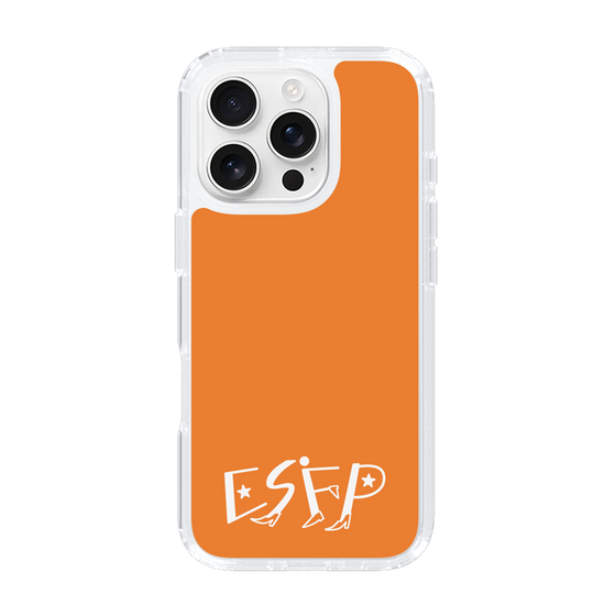 Slim Protection Case［ オリジナル - ESFP エンターテイナー - アルファベット - Orange ］
