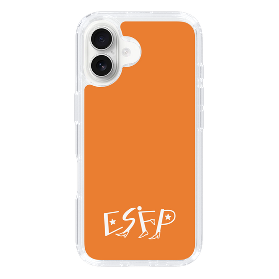 Slim Protection Case［ オリジナル - ESFP エンターテイナー - アルファベット - Orange ］