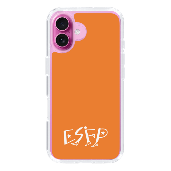 Slim Protection Case［ オリジナル - ESFP エンターテイナー - アルファベット - Orange ］