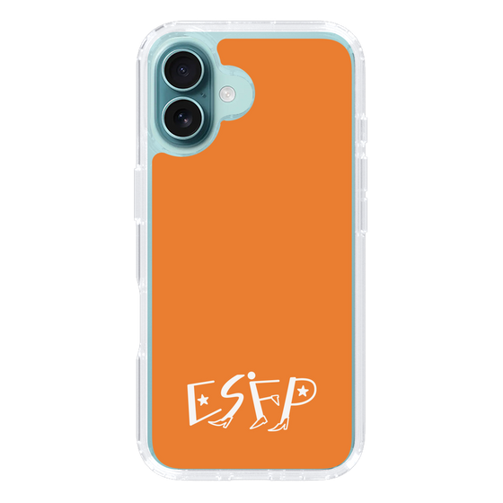 Slim Protection Case［ オリジナル - ESFP エンターテイナー - アルファベット - Orange ］