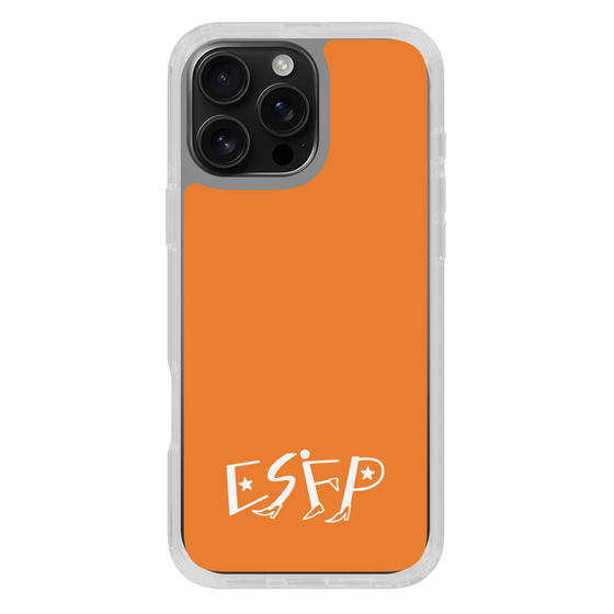 Slim Protection Case［ オリジナル - ESFP エンターテイナー - アルファベット - Orange ］