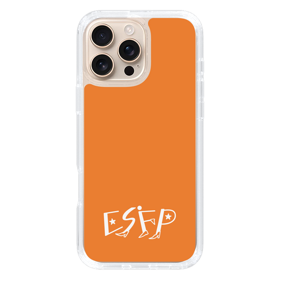 Slim Protection Case［ オリジナル - ESFP エンターテイナー - アルファベット - Orange ］