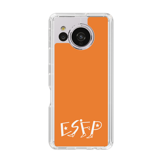 Slim Protection Case［ オリジナル - ESFP エンターテイナー - アルファベット - Orange ］