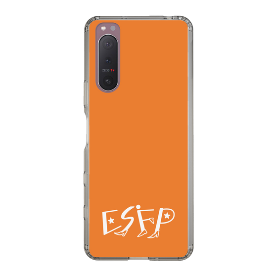 Slim Protection Case［ オリジナル - ESFP エンターテイナー - アルファベット - Orange ］