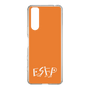 Slim Protection Case［ オリジナル - ESFP エンターテイナー - アルファベット - Orange ］