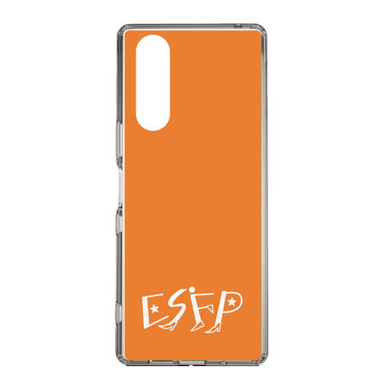 Slim Protection Case［ オリジナル - ESFP エンターテイナー - アルファベット - Orange ］